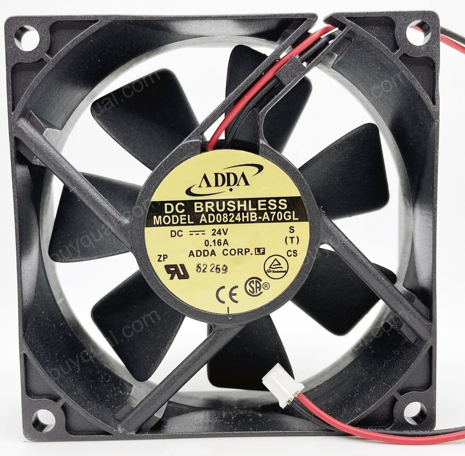 ADDA AD0824HX-A70GL 24V 0.16A 2wires Cooling Fan