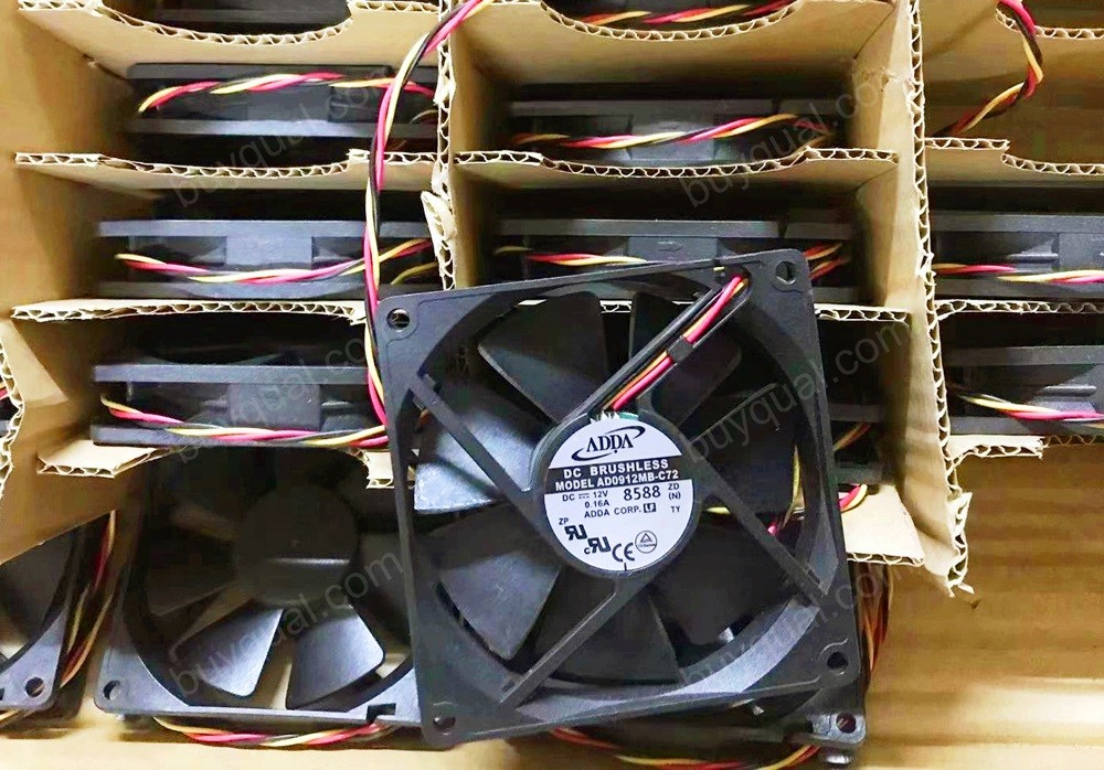 ADDA AD0912MB-C72 12V 0.16A 3wires cooling fan