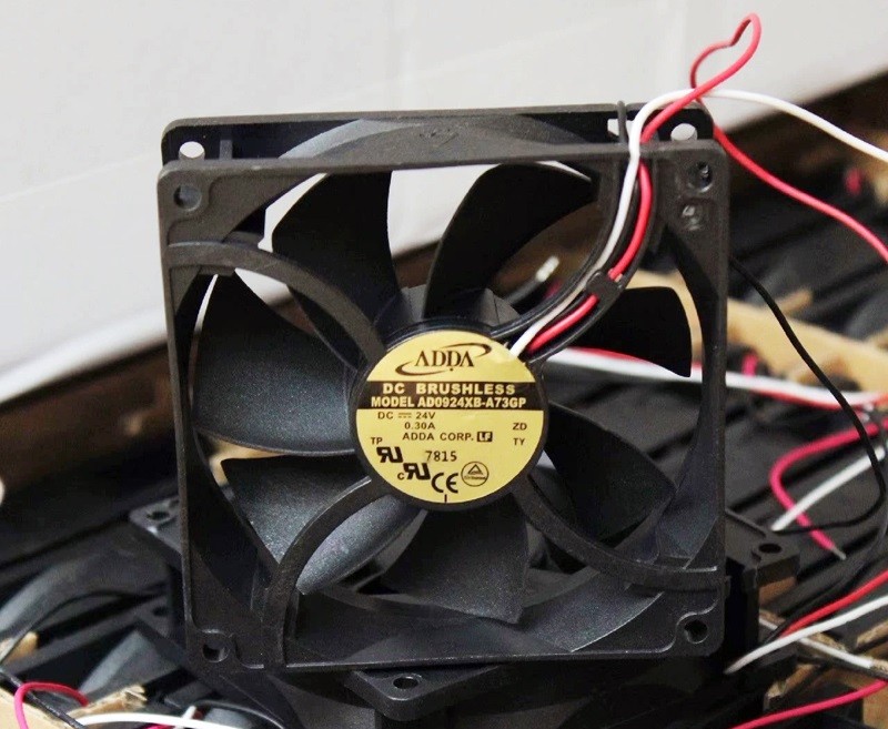 ADDA AD0924XB-A73GP 24V 0.3A 3wires Cooling Fan 