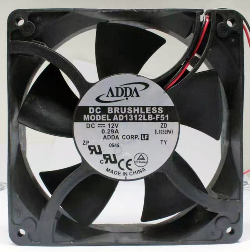 ADDA AD1312LB-F51 12V 0.29A 2wires Cooling Fan