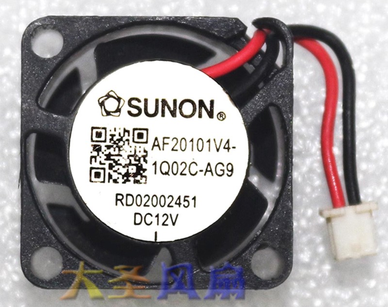 SUNON AF20101V4-1Q02C-AG9 12V 2wires Cooling Fan
