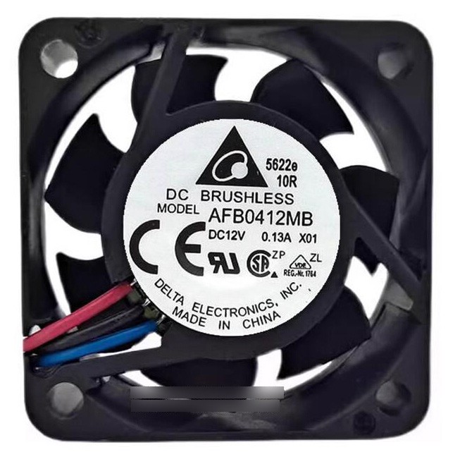 DELTA AFB0412MB 12V 0.13A 3wires Cooling Fan