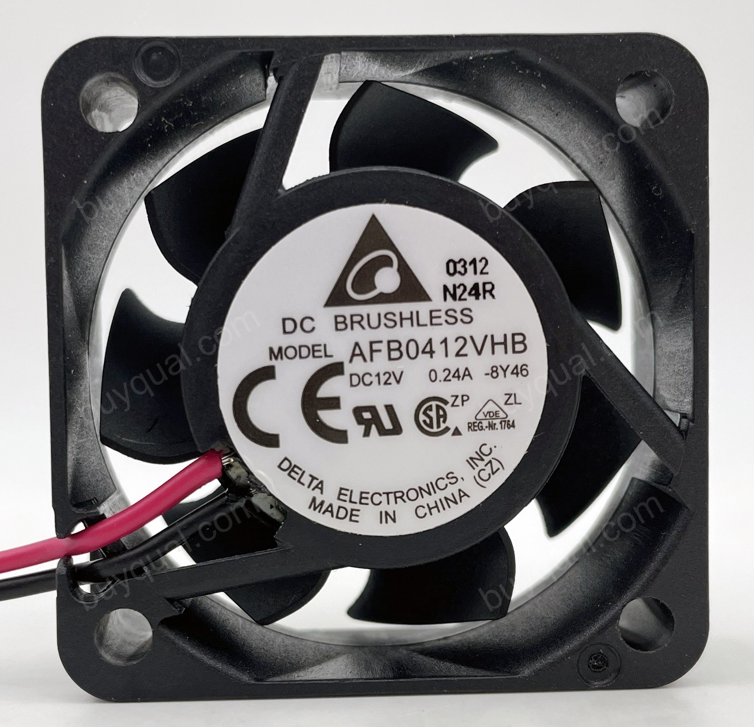 DELTA AFB0412VHB 12V 0.24A 2wires 3wires 4wires Cooling Fan - Picture need