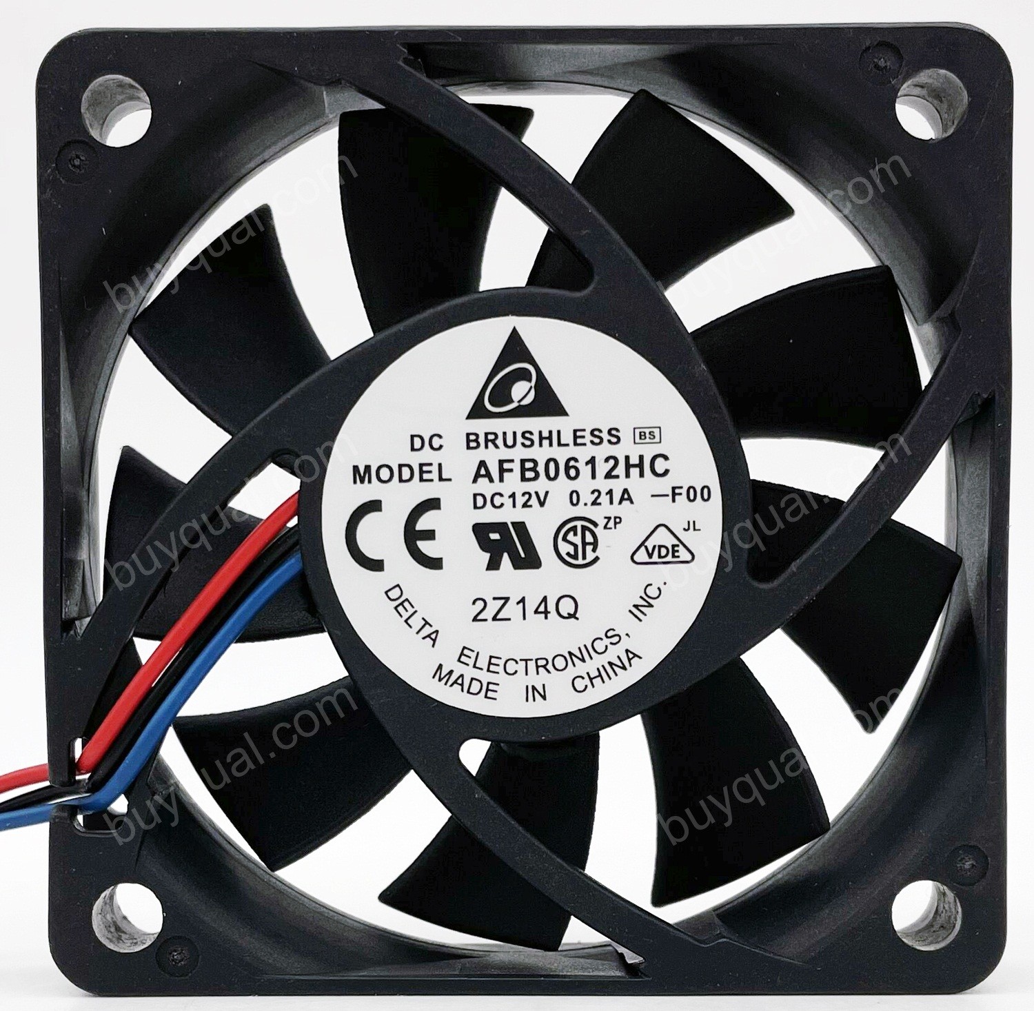 DELTA AFB0612HC -F00 -R00 12V 0.21A  2wires 3wires Cooling Fan