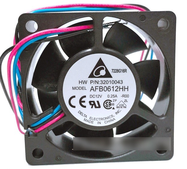DELTA AFB0612HH -F00 -R00 12V 0.25A 2wires 3wires 4wires Cooling Fan