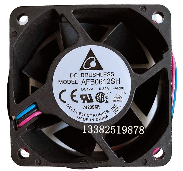 DELTA AFB0612SH 12V 0.32A 2wires 3wires 4wires Cooling Fan
