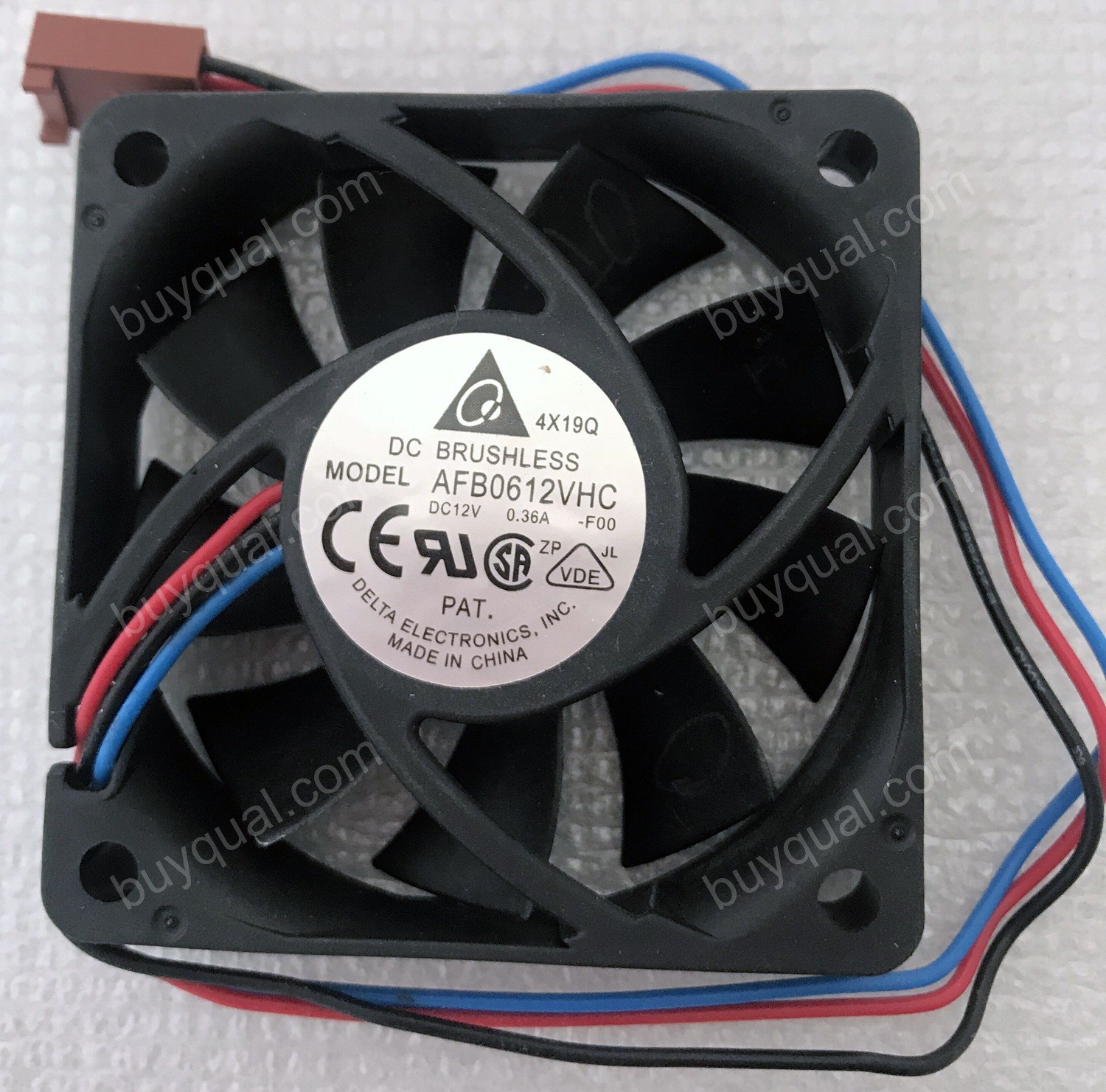 Delta AFB0612VHC 12V 0.36A 2wires 3wires 4wires Cooling Fan - Picture need