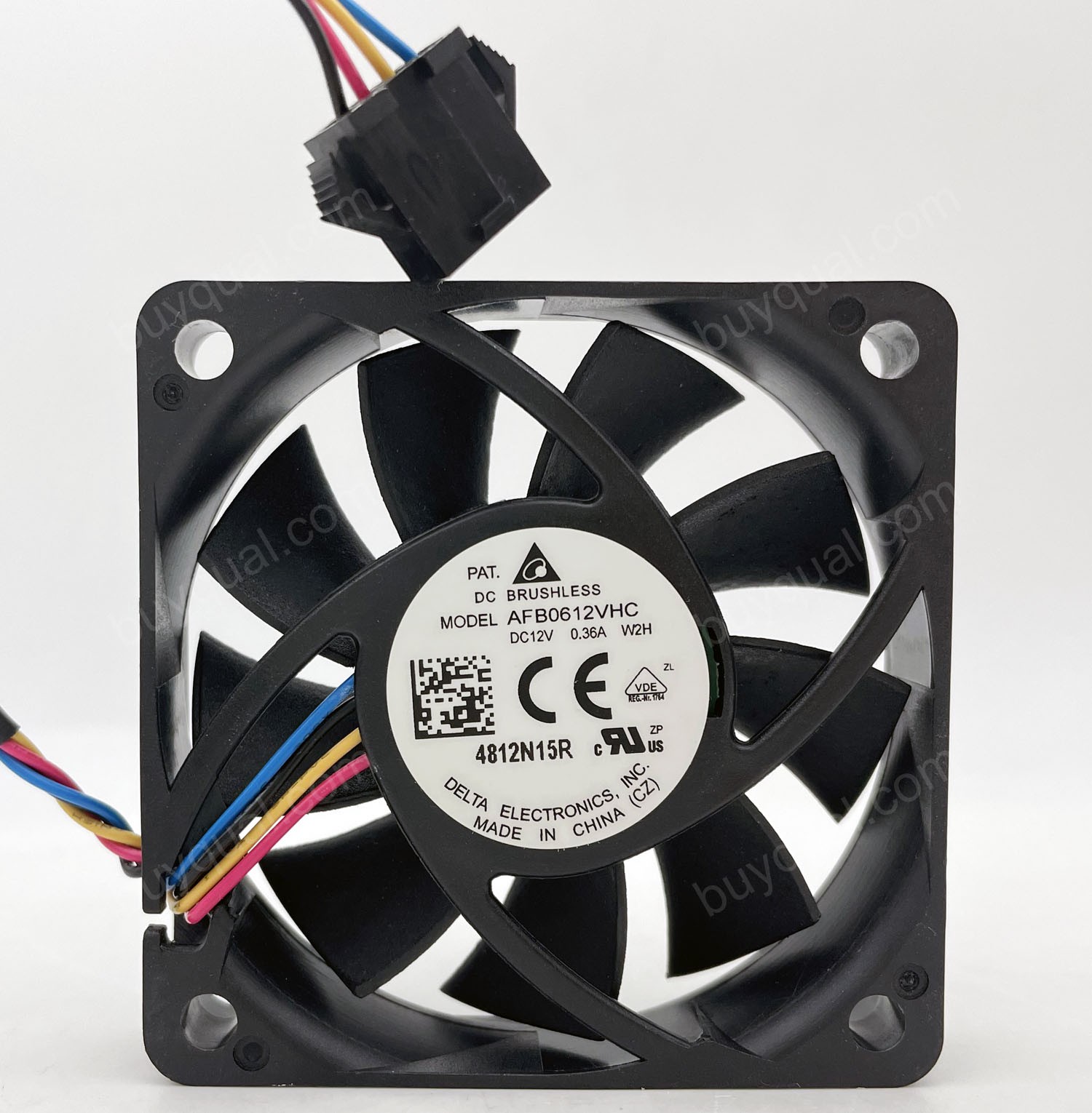 Delta AFB0612VHC 12V 0.36A 2wires 3wires 4wires Cooling Fan - Picture need