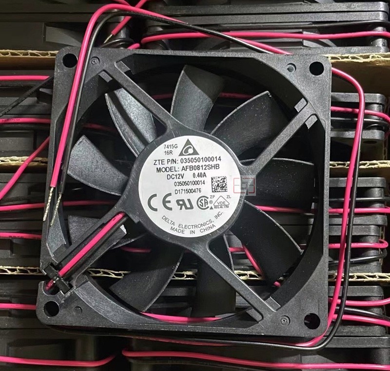 Delta AFB0812SHB 12V 0.40A 2wires 3wires 4wires Cooling Fan
