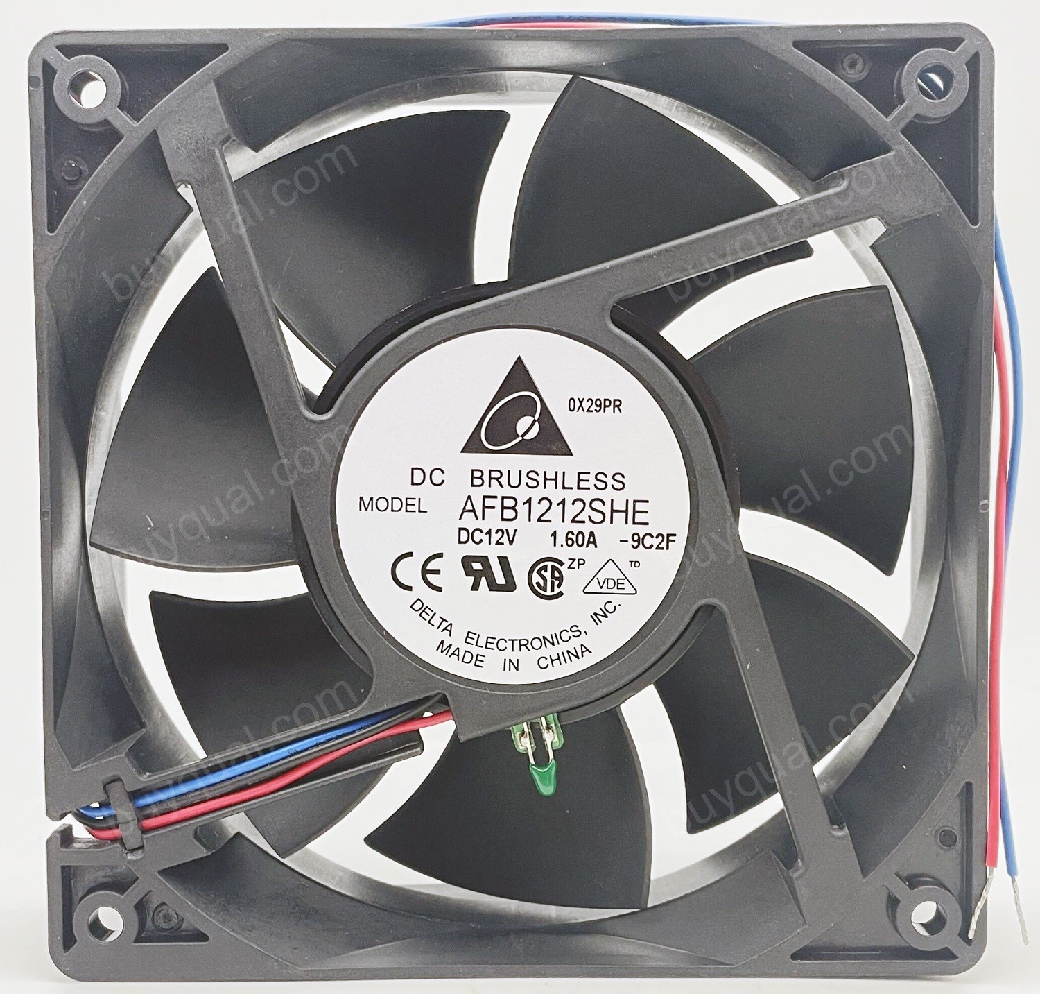 DELTA AFB1212SHE 12V 1.6A 2wires 3wires Cooling Fan - Picture need