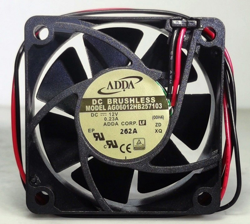 ADDA AG06012HB257103 12V 0.23A 2wires Cooling Fan