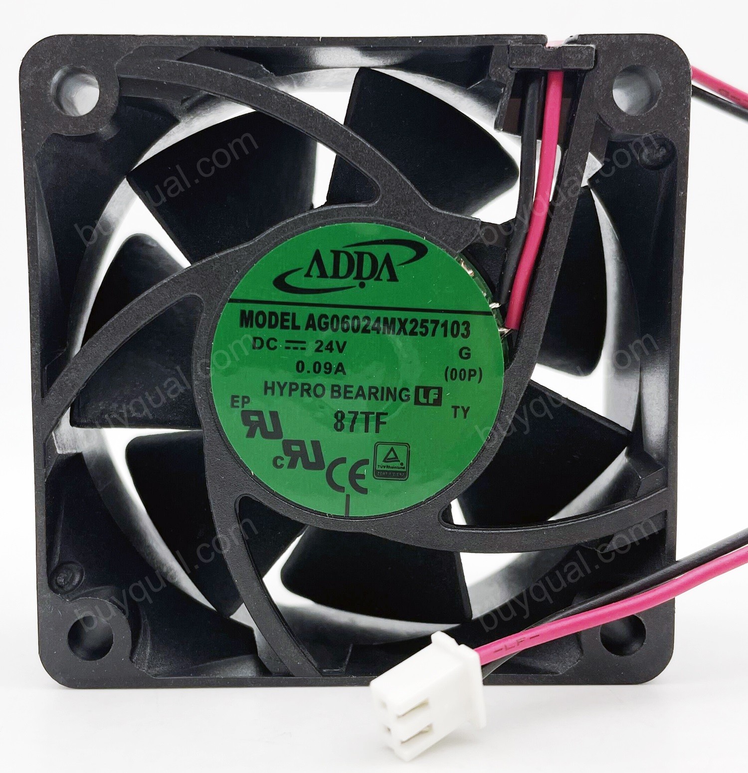 ADDA AG06024MX257003 AG06024MX257103 24V 0.09A 2wires Cooling Fan 