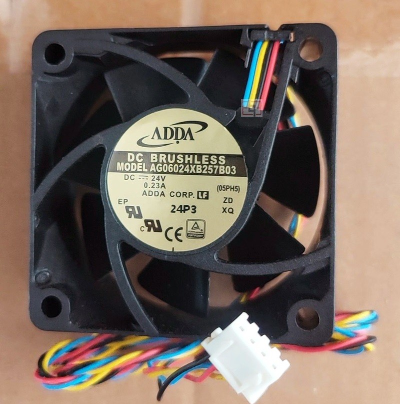 ADDA AG06024XB257B03 24V 0.23A 4wires Cooling Fan