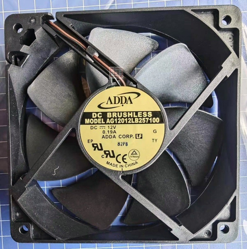 ADDA AG12012LB257100 12V 0.19A 2wires Cooling Fan 