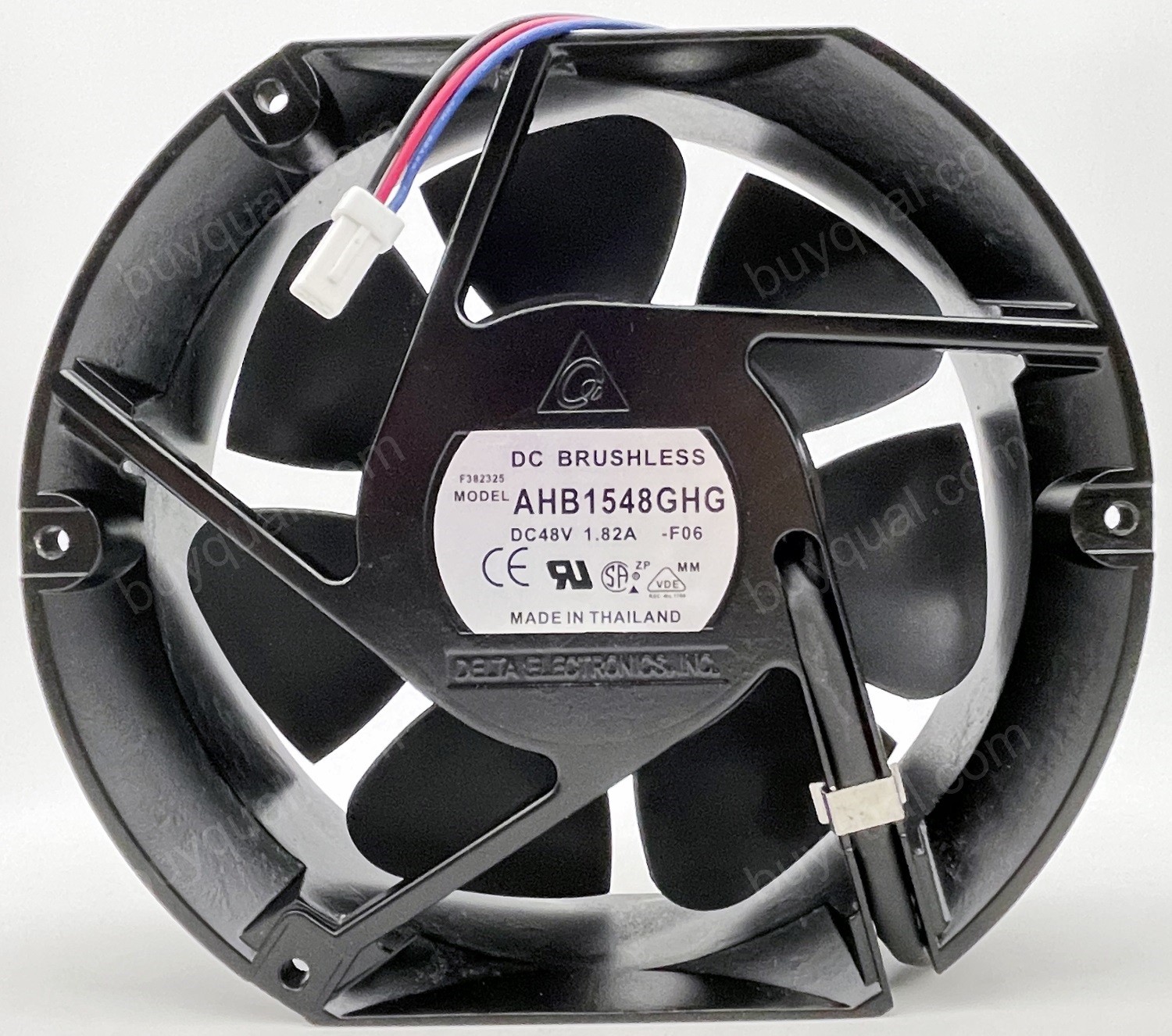 Delta AHB1548GHG -F06 48V 1.82A 3wires Cooling Fan 