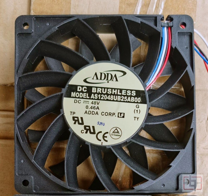 ADDA AS12048UB25AB00 48V 0.46A 4wires Cooling Fan - Original New