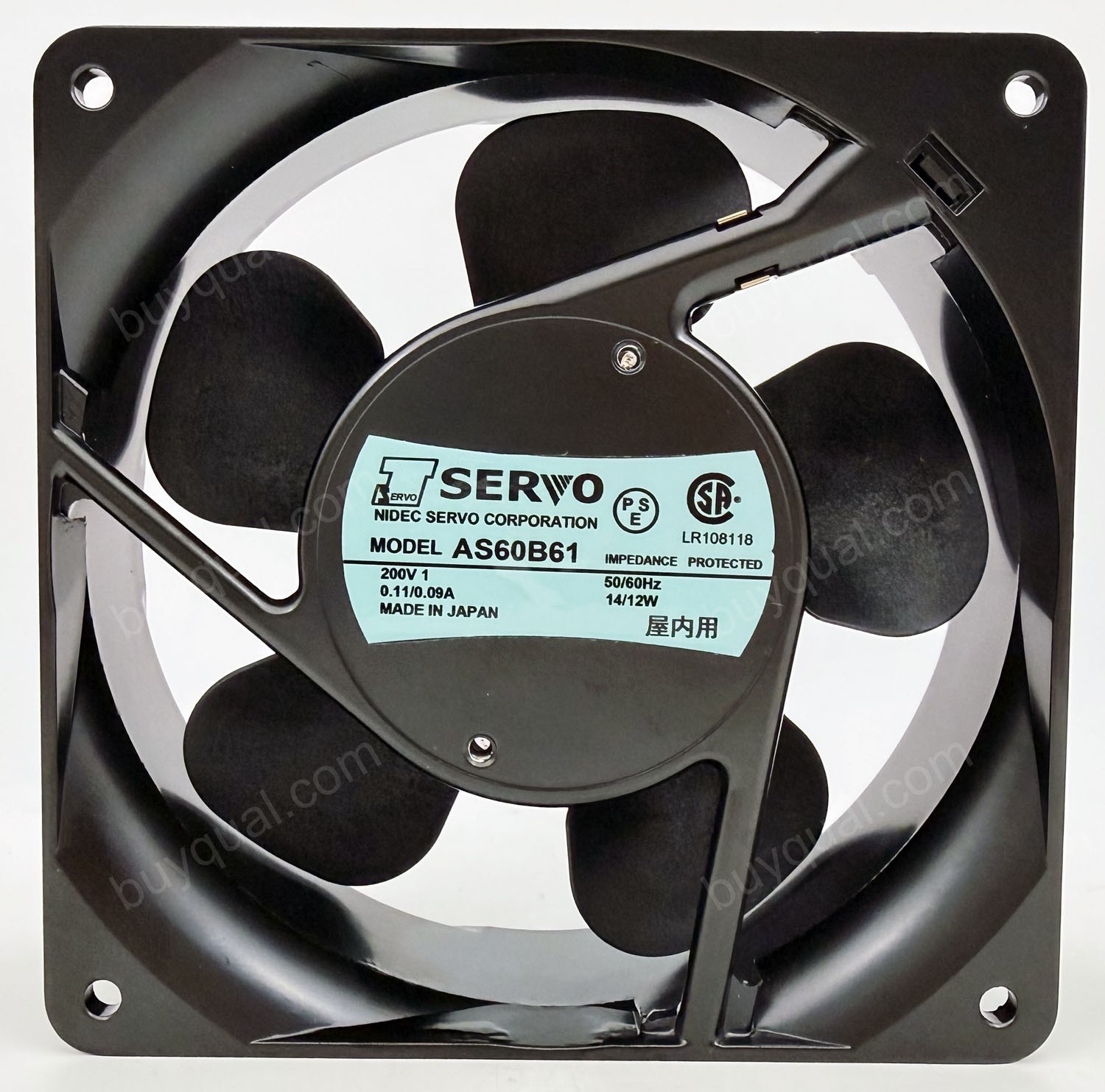 SERVO AS60B61 200V 0.11/0.09A 14/12W Cooling Fan