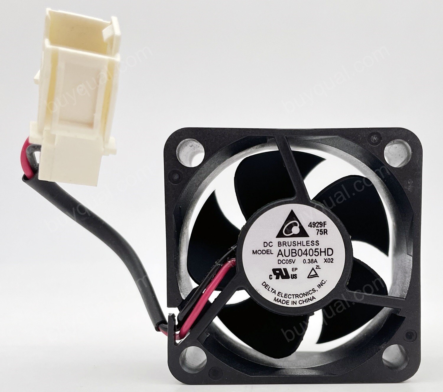 DELTA AUB0405HD 5V 0.38A 2wires Cooling Fan 