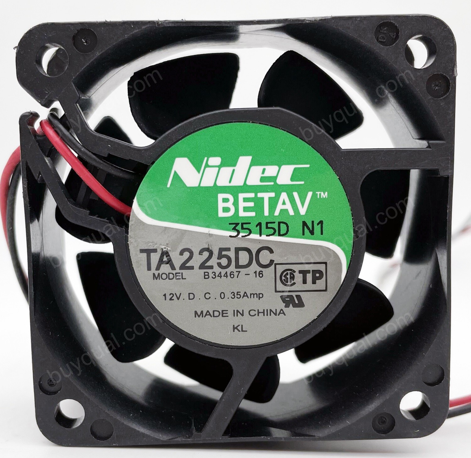 Nidec TA225DC B34467-33 B34467-16 12V 0.35A 2wires Cooling Fan