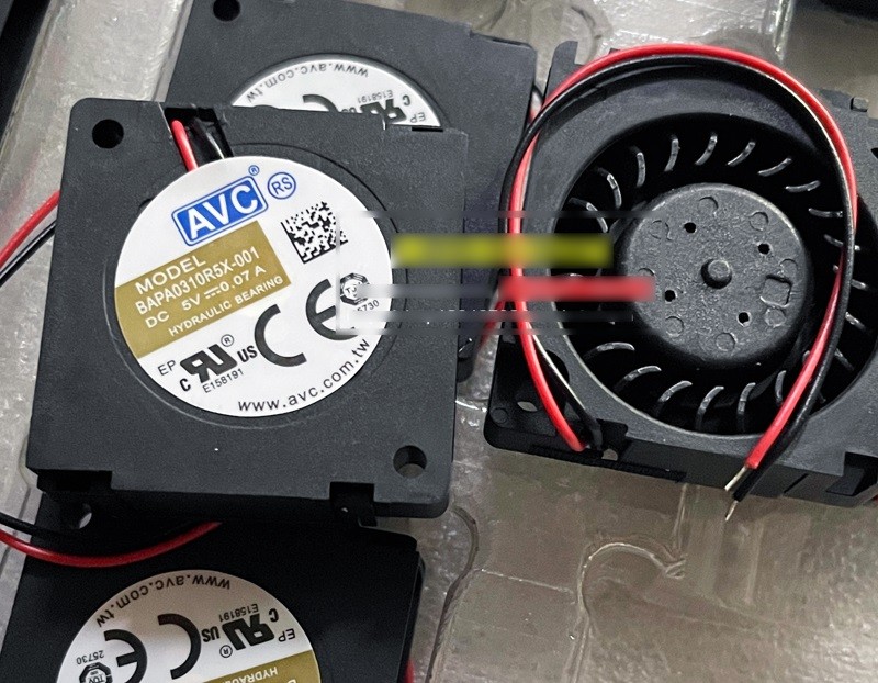 AVC BAPA0310R5X-001 5V 0.07A 2wires Cooling Fan 