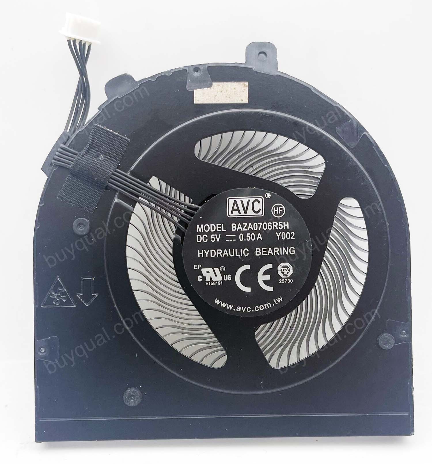 AVC BAZA0706R5H 5V 0.50A 5wires Cooling Fan