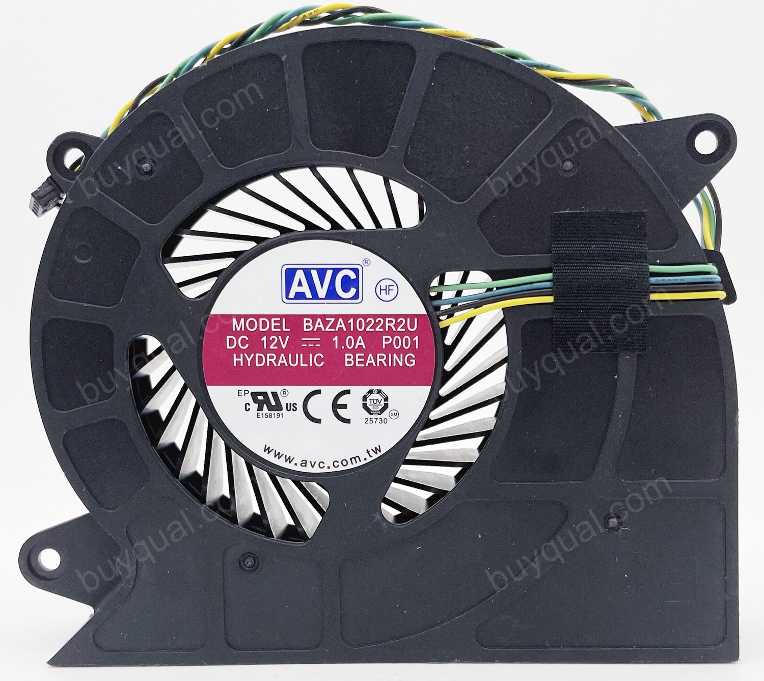 AVC BAZA1022R2U 12V 1.0A 4wires Cooling Fan