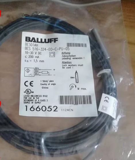 BALLUFF BES 516-324-EO-C-PU-05 BES01AH Inductive Proximity Switch - Original New