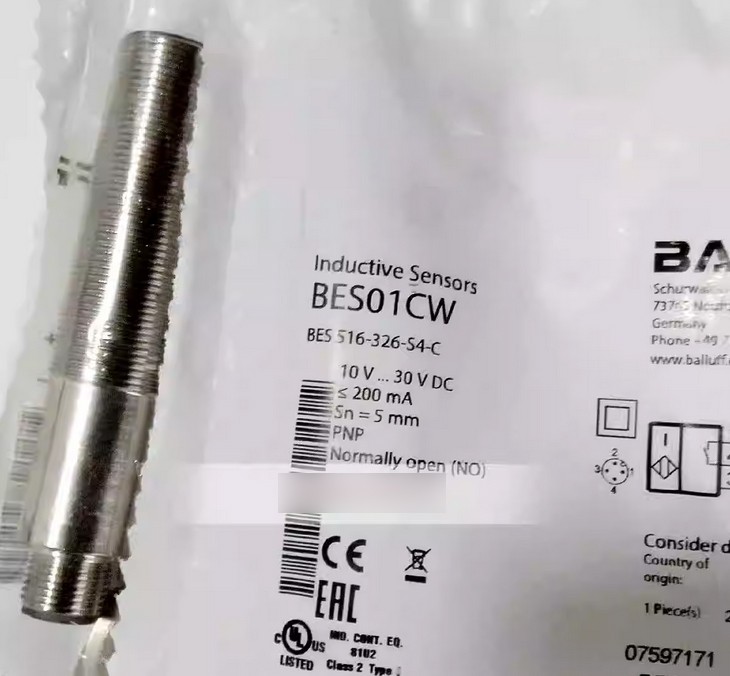 BALLUFF BES 516-326-S4-C BES01CW Inductive Proximity Switch - Original New