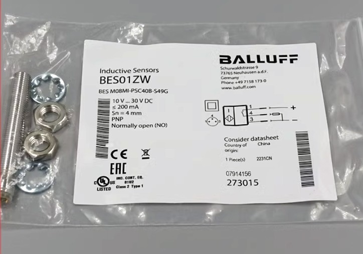 BALLUFF BES01ZW BES M08MI-PSC40B-S49G Inductive Proximity Switch - Original New
