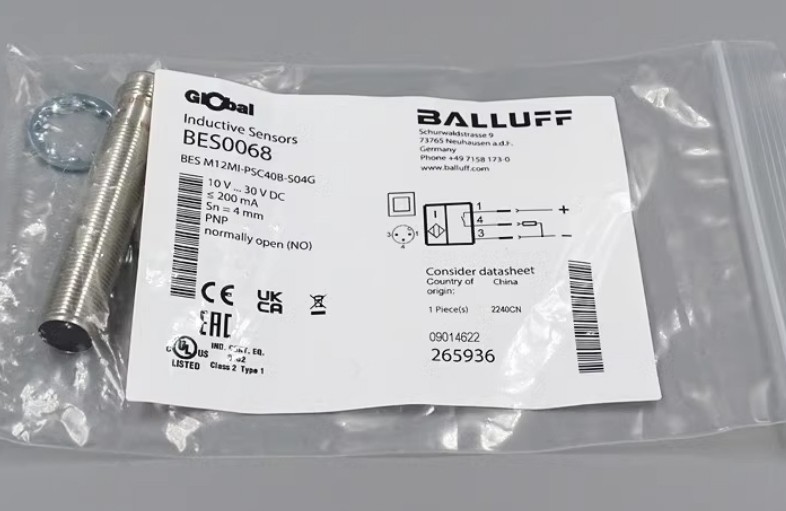 BALLUFF BES0068 BES M12MI-PSC40B-S04G Inductive Proximity Switch - Original New