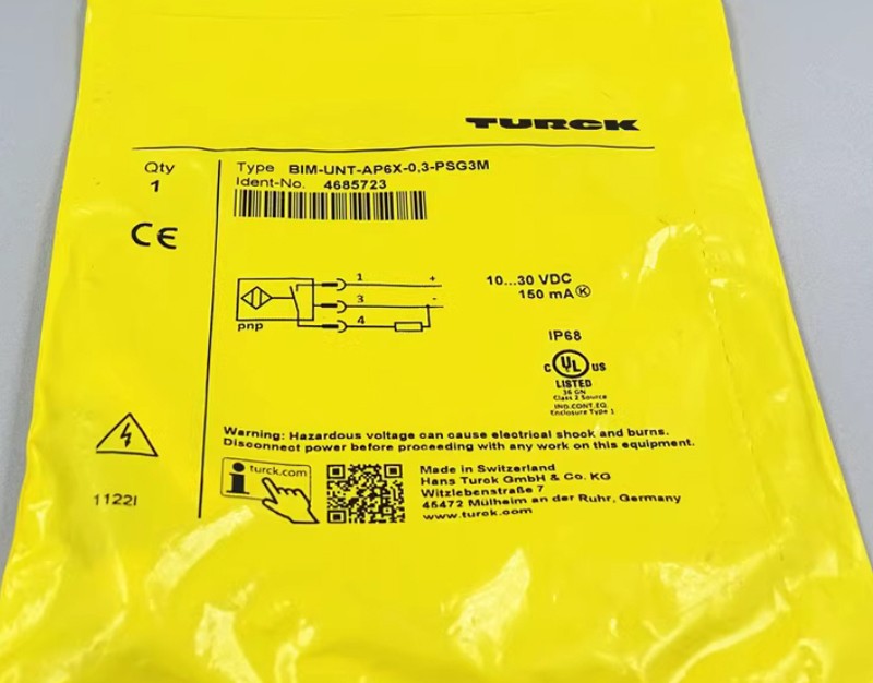 TURCK BIM-UNT-AP6X-0.3-PSG3M Magnetic Switch /Proximity Switch