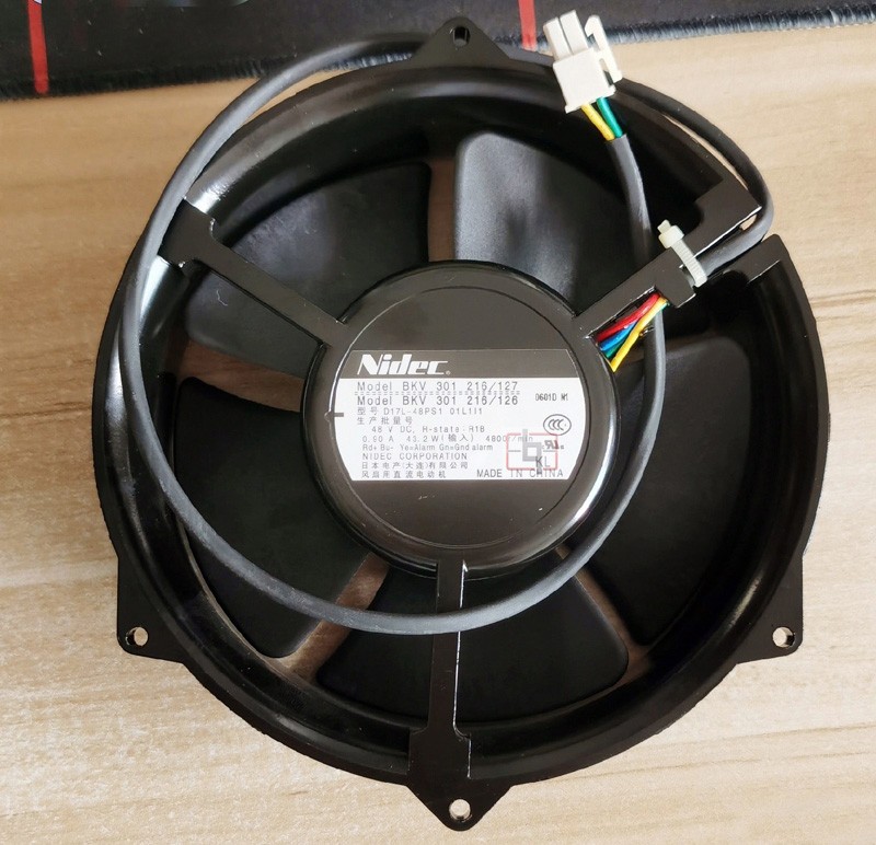 NIDEC BKV301216/127 BKV301216/126 D17L-48PS1 48V 0.9A 43.2W 4wires Cooling Fan