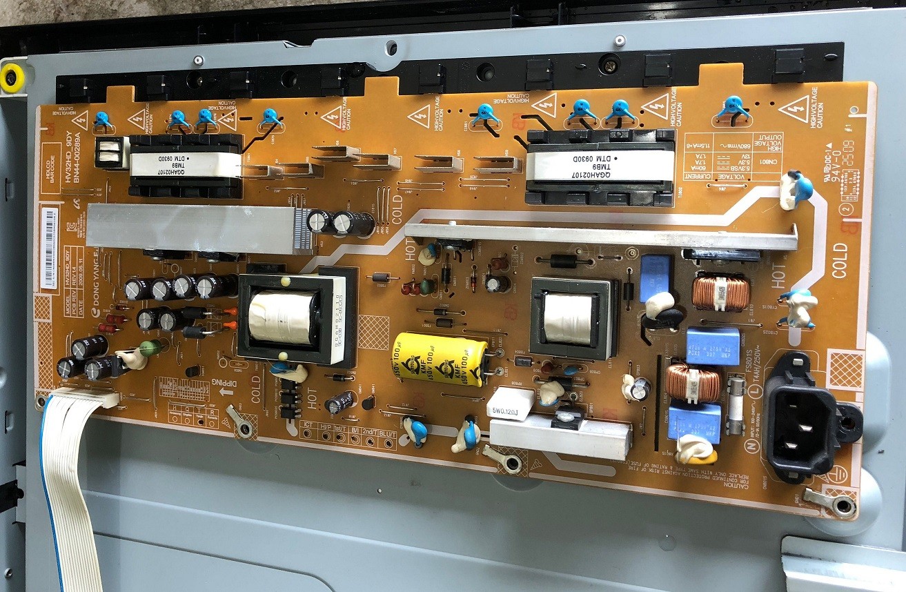 Samsung BN44-00289B BN44-00289A HV32HD_9SS PSIV121C01C Power Supply