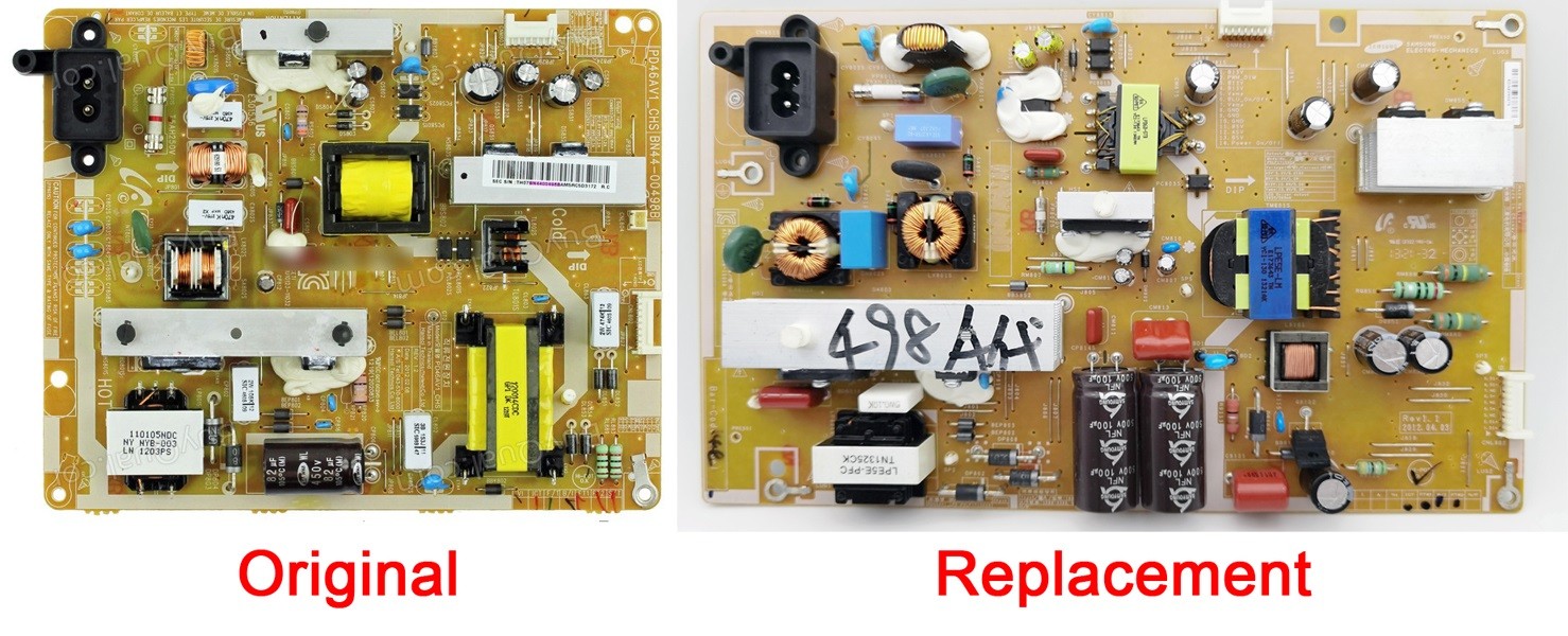 thumbnail image 2 of TV Motherboard Replacement For Samsung BN44-00498B, BN44-00498D - Compatible With UE40EH5300W, UA46EH5300W Series 2 of 11