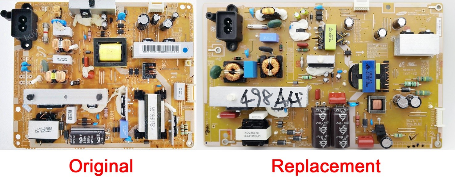 Samsung BN44-00499A BN44-00499C PD55AV1_CHS BN4400499A Power Supply / Backlight Inverter - Replacement Board