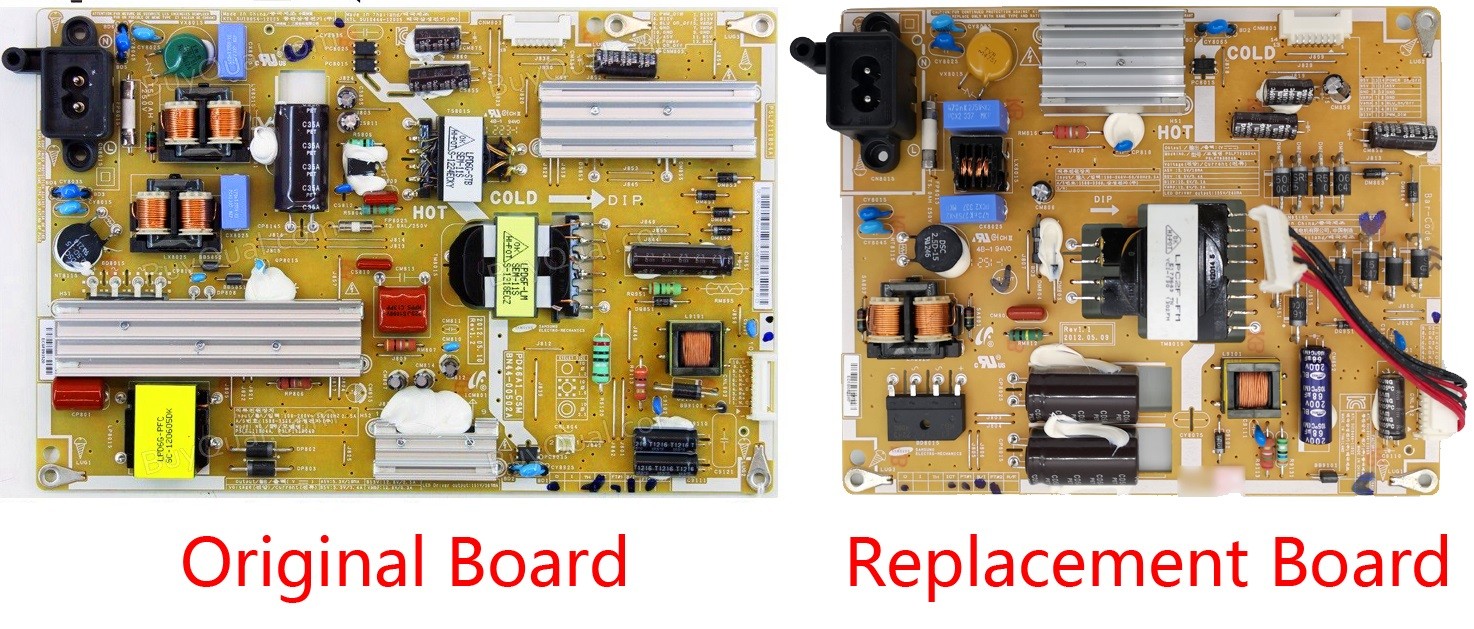 Samsung BN44-00502A BN44-00502C BN44-00502E PD46A1_CSM BN4400502A Power Supply / LED Driver - Replacement board