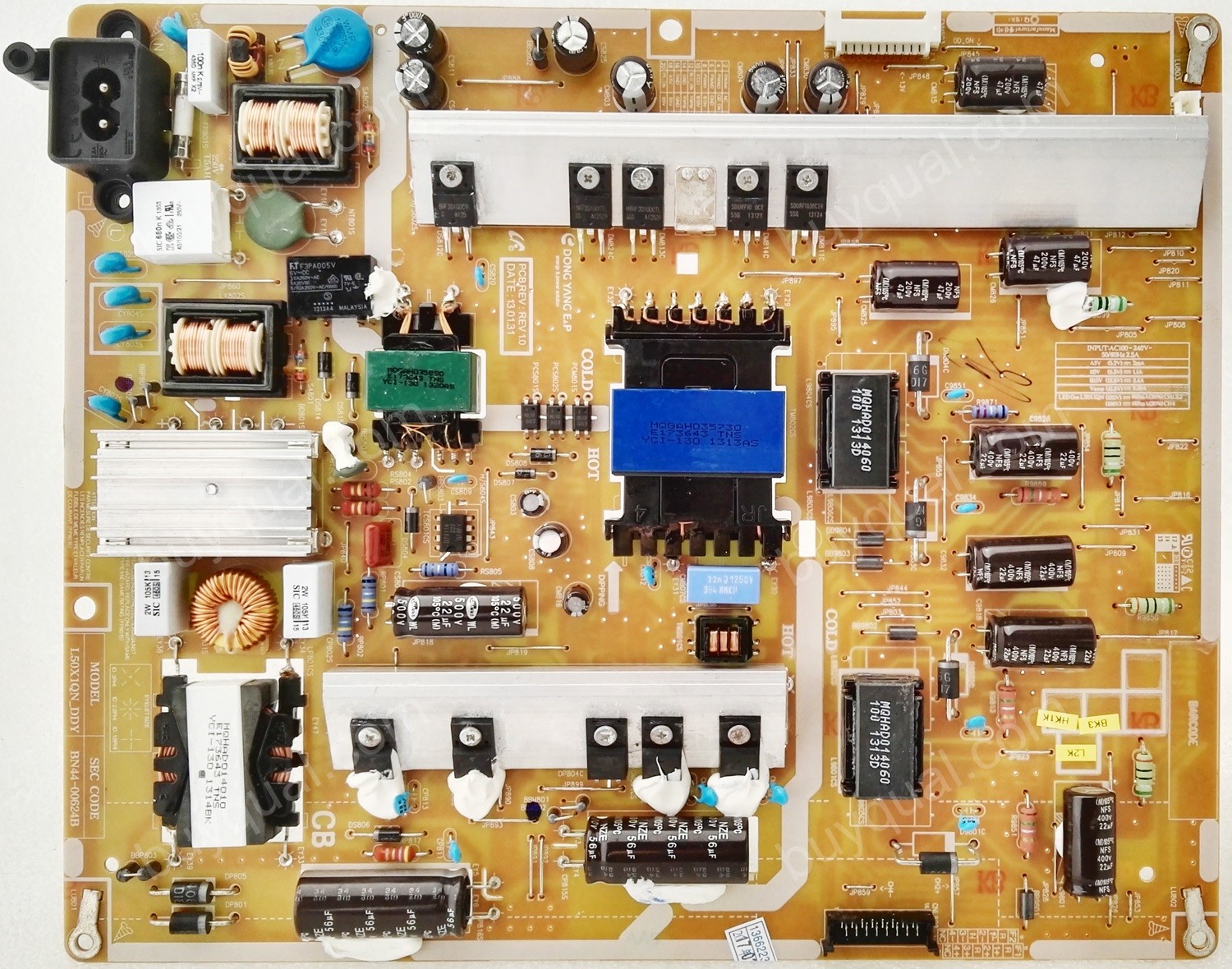 Samsung BN44-00624B L50X1QN_DDY BN4400624B Power Supply Board