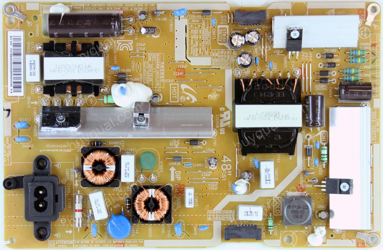 Samsung BN44-00803A L48CS1_FHS BN4400803A Power Supply