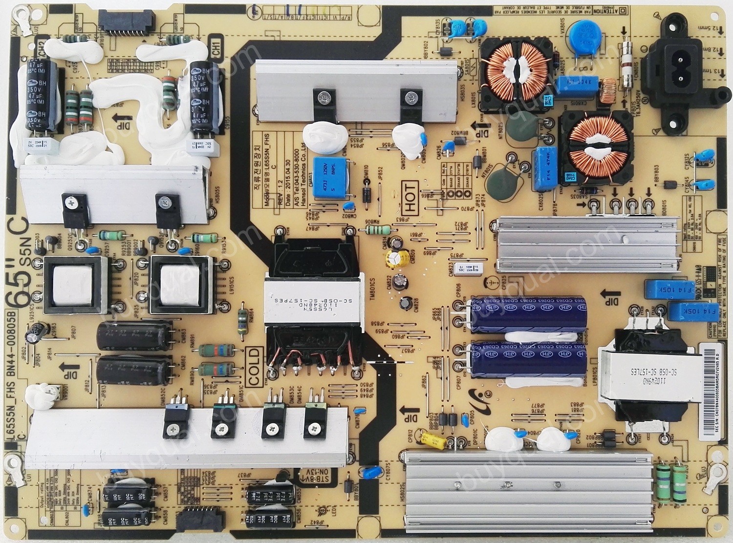 Samsung BN44-00805B L65S5N_FHSC BN4400805B Power Supply Board for UA65JU5900JXXZ