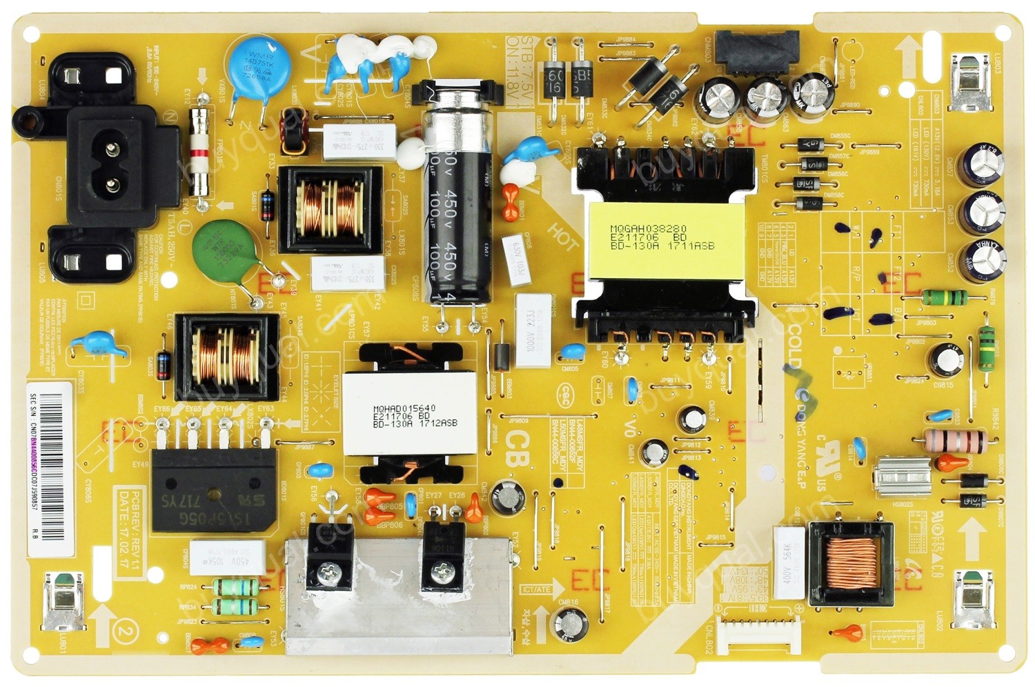 Samsung BN44-00856C L50MSFR_MDY BN4400856C Power Supply /LED Board for HG49AE570HJXXZ HG49EE460HKXEN HG49EE470HKXEN