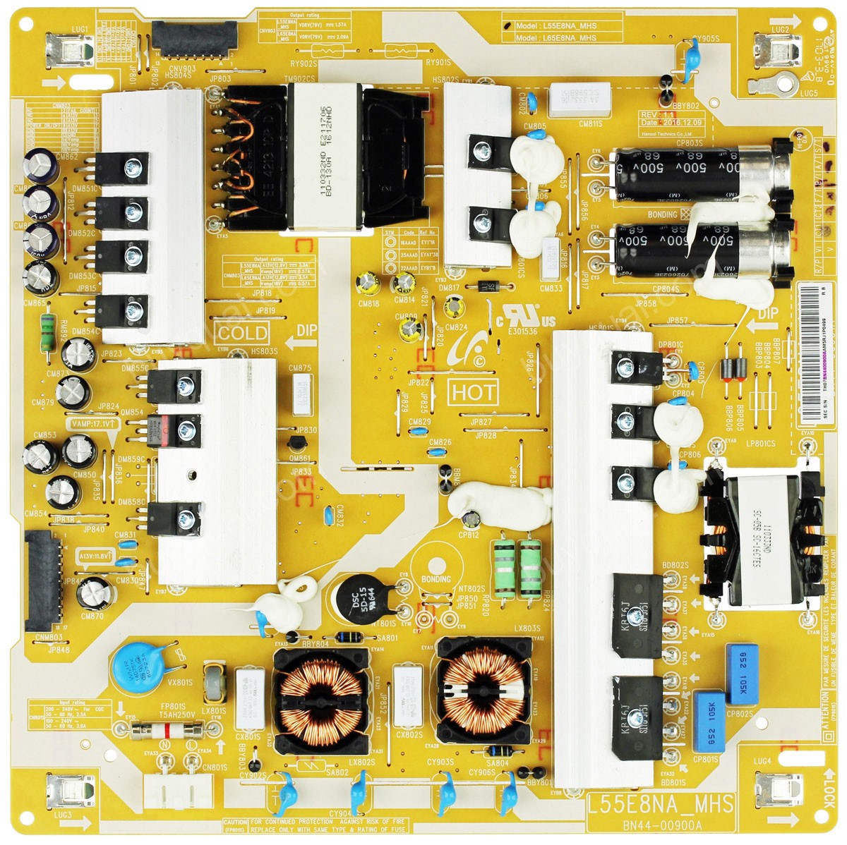 Samsung BN44-00900A L55E8NA_MHS BN4400900A Power Supply /LED Board QN55Q7CAMFXZA QN55Q7CDMFXZA QN55Q8CAMFXZA