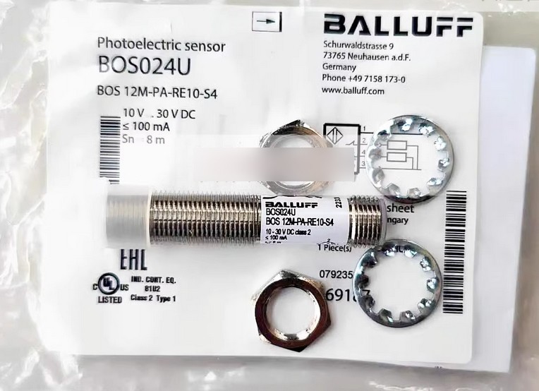 BALLUFF BOS024U BOS 12M-PA-RE10-S4 Photoelectric Switch Sensor - Original new