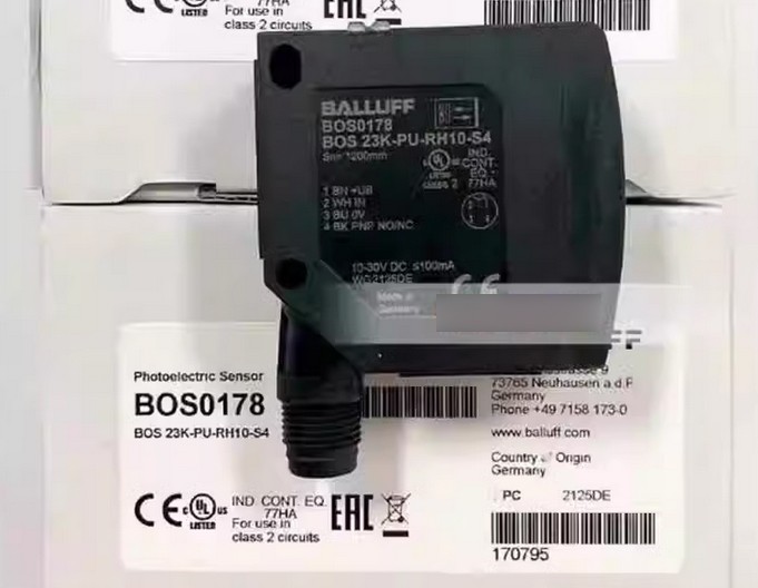 BALLUFF BOS0178 BOS 23K-PU-RH10-S4 Photoelectric Switch Sensor - Original new