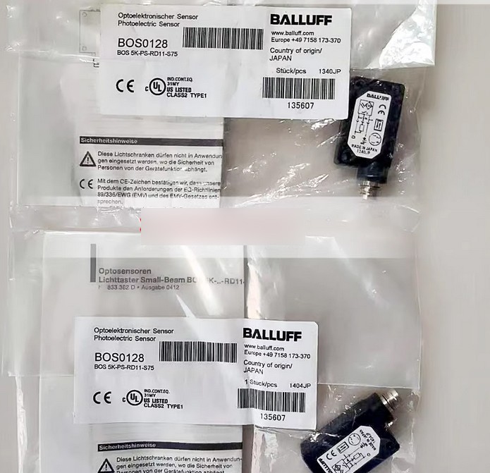 Balluff BOS0128 BOS 5K-PS-RD11-S75 Photoelectric Switch Sensor - Original New