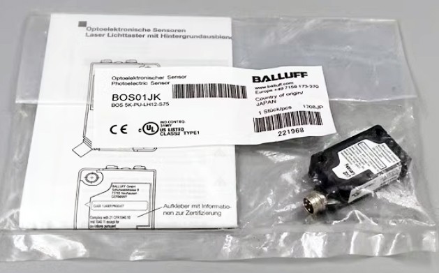 BALLUFF BOS01JK BOS 5K-PU-LH12-S75 Photoelectric Switch Sensor - Original New