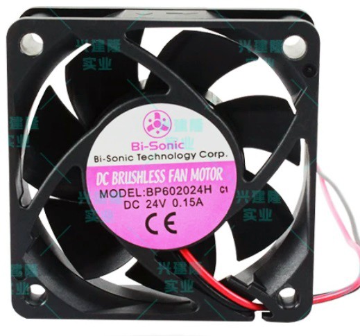 BI-Sonic BP602024H 24V 0.15A 2wires Cooling Fan