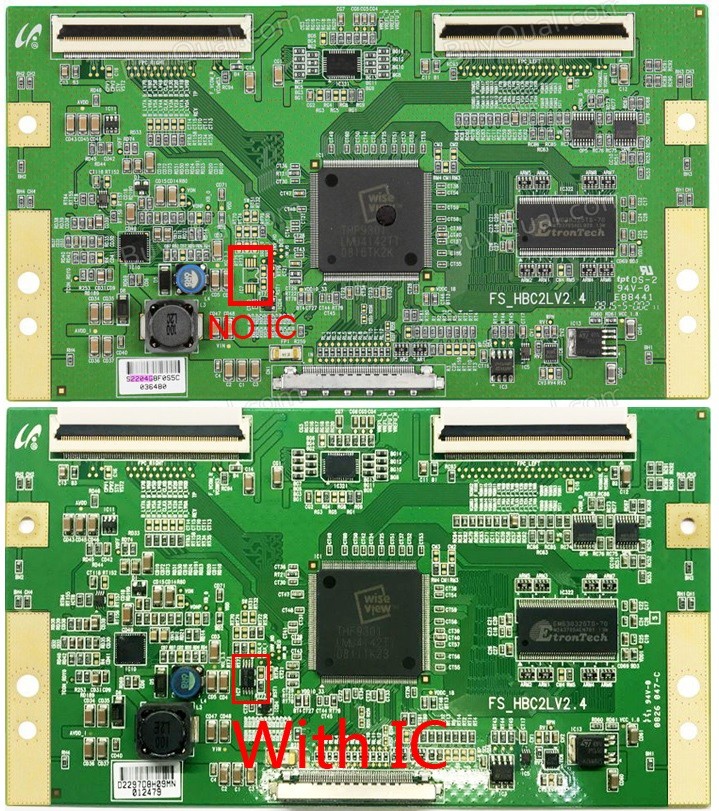 Samsung FS_HBC2LV2.4, FS-HBC2LV2.4 (LJ94-02204H 1-857-044-21 LJ94-02204G LJ94-02217G LJ94-02217H LJ94-02217J LJ94-02204P LJ94-02204T LJ94-02275E LJ94-02297D LJ94-02204L LJ94-02217B LJ94-02833C LJ94-02221J) T-Con
