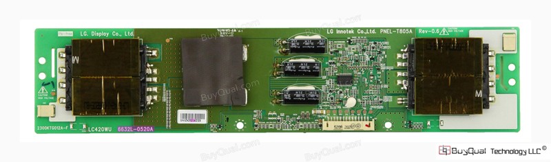 LG 6632L-0520A 2300KTG012A-F PNEL-T805A Backlight Inverter 