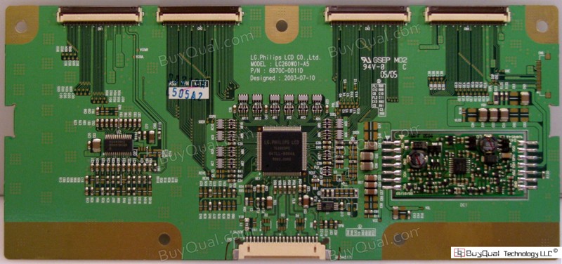 Lg Philips 6870C-0011D 6871L-0505A T-Con Board for LC260W01-A5