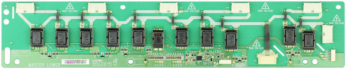 AUO 4H+V2358.611/A1 19.54T01.013 Backlight Inverter Board 